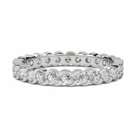 1.00ct Round Diamond Full Eternity Ring - Diamond Heaven