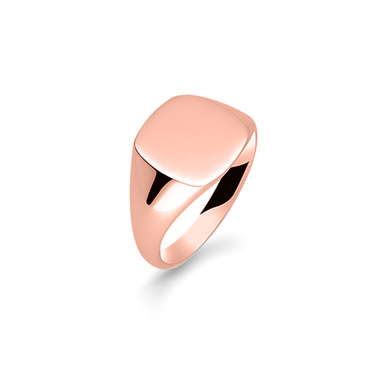 Gents Cushion Signet Ring