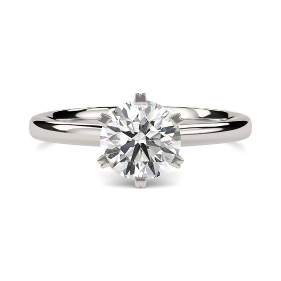 1.00ct SI2/G Round Diamond Engagement Ring