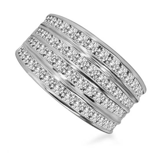 1.50ct VS/F-G Mens Diamond Ring