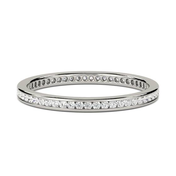 0.25ct VS/E-F Round Diamond Full Eternity Ring