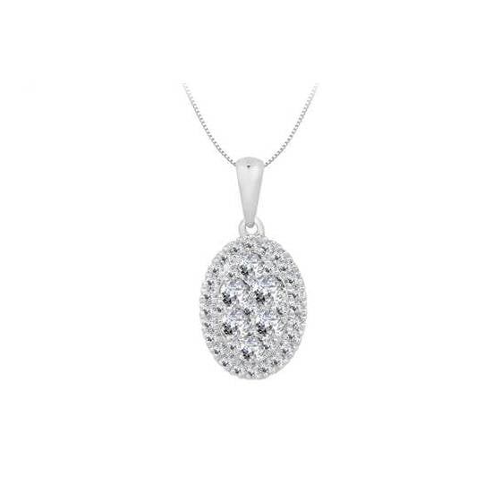 0.50ct VS/E-F Round Diamond Designer Pendant