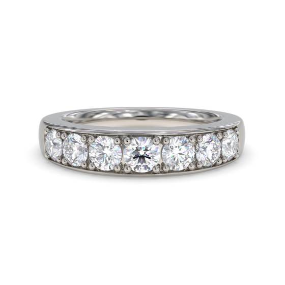 1.00ct VS/E-F Round Diamond Eternity Ring