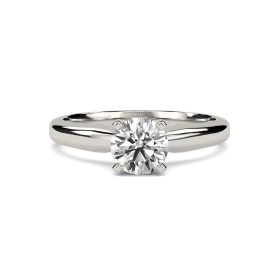 1.00ct SI2/E Round Diamond Engagement Ring