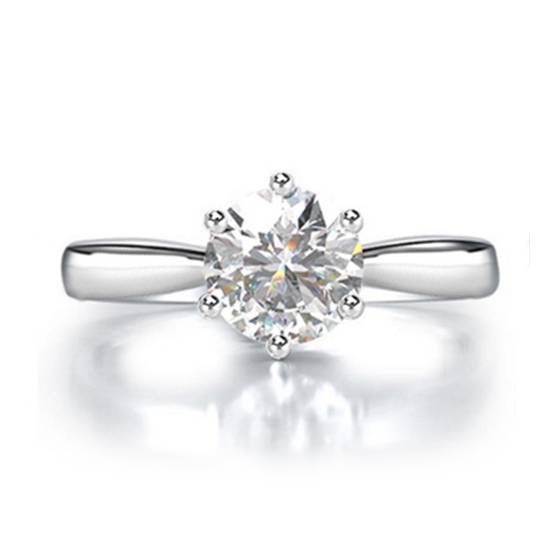 1.80ct SI1/F Round Diamond Engagement Ring