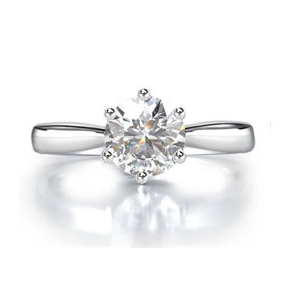 0.40ct VVS1/G Round Diamond Engagement Ring