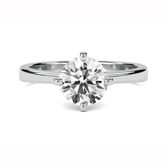 0.90ct I1/G Round Diamond Engagement Ring