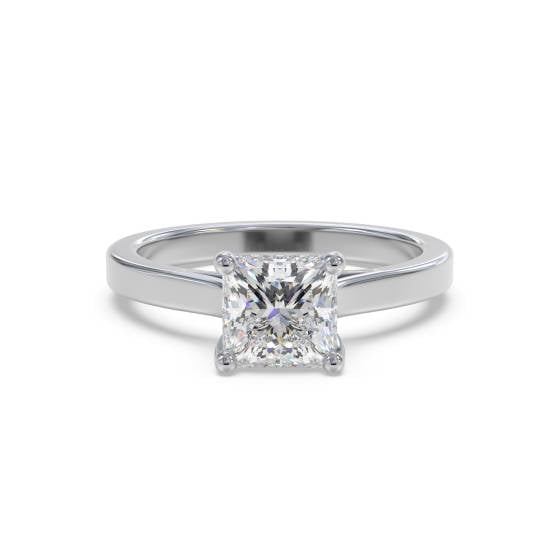 0.40 SI2/G Princess Diamond Engagement Ring