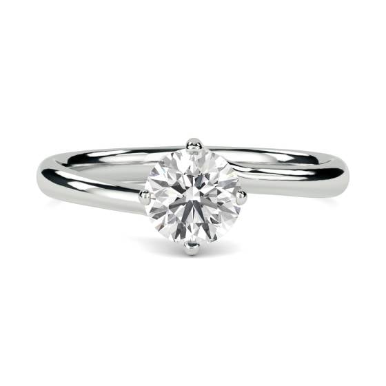 1.00ct I1/E Round Diamond Engagement Ring