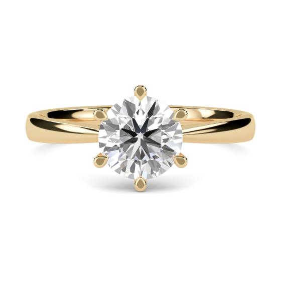 1.50ct I1/F Round Diamond Engagement Ring