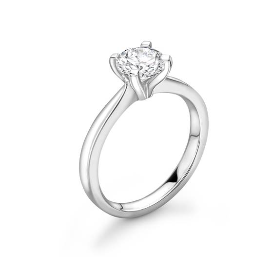 1.50ct I1/G Round Diamond Solitaire Ring