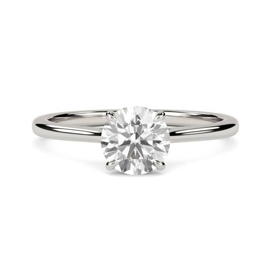 1.00ct SI2/G Round Diamond Solitaire Ring