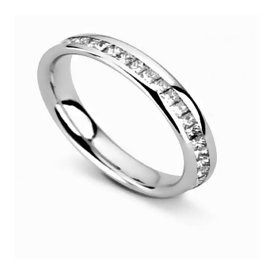 0.70ct VS/F-G Diamond Wedding Ring