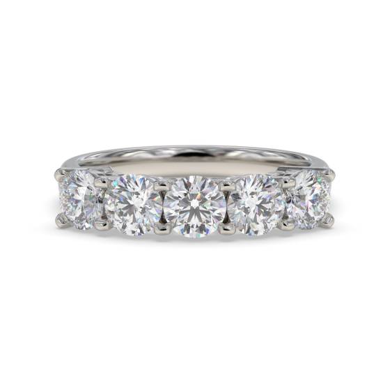 0.50ct I1/G 5 Stone Diamond Ring