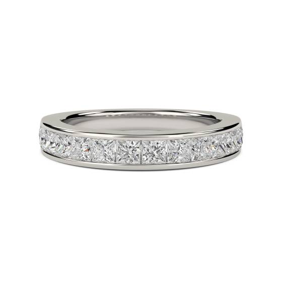 1.00ct VS/E-F Princess Diamond Eternity Ring