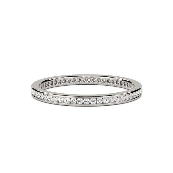 0.27ct VS/E-F Round Diamond Full Eternity Ring