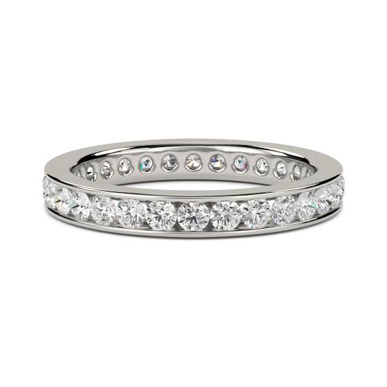 0.77ct VS/E-F Diamond Eternity Ring