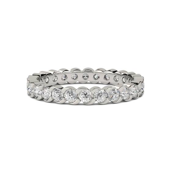 1.03ct VS/E-F Round Diamond Full Eternity Ring