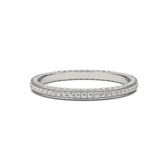 0.55ct VS/E-F Round Diamond Eternity Ring