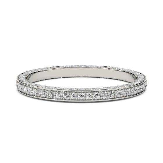 0.55ct VS/E-F Round Diamond Eternity Ring