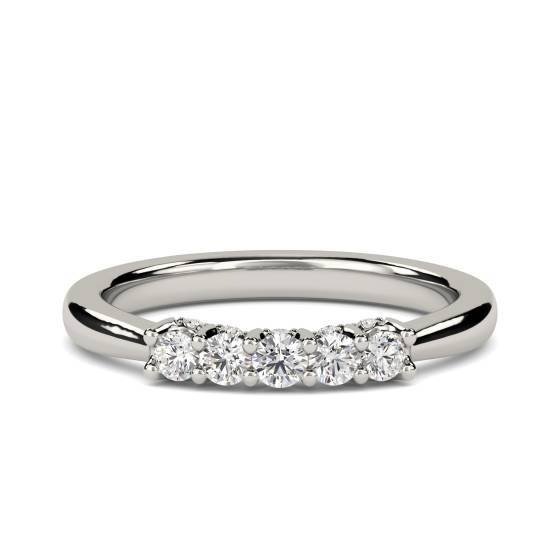 0.25ct VS/E-F Round Diamond Eternity Ring