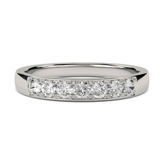 0.33ct VS/E-F Round Diamond Eternity Ring