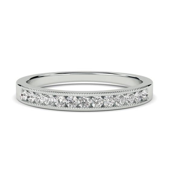 0.22ct VS/E-F Round Diamond Eternity Ring