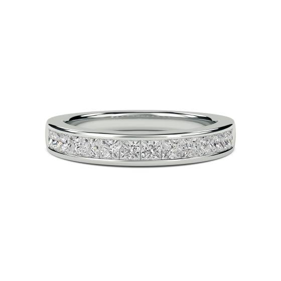 0.75ct VS/E-F Princess Diamond Eternity Ring