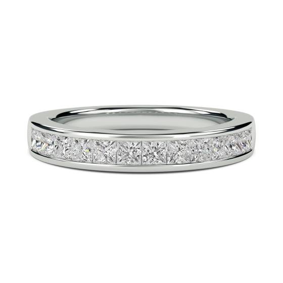 0.75ct VS/E-F Princess Diamond Eternity Ring