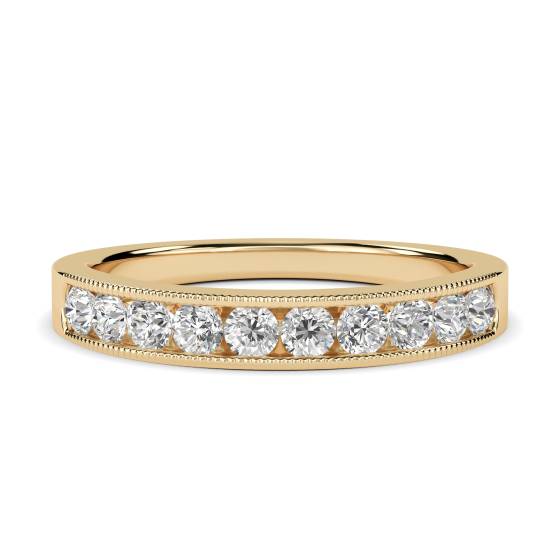 0.40ct VS/E-F Round Diamond Eternity Ring