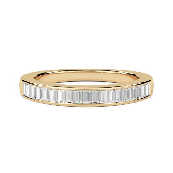 0.52ct VS/E-F Baguette Diamond Eternity Ring