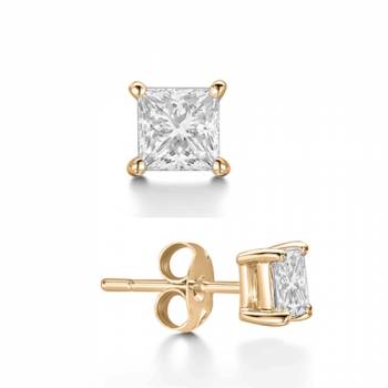 Men's 1 Ct. T.W. Multi-Diamond Stud Earrings