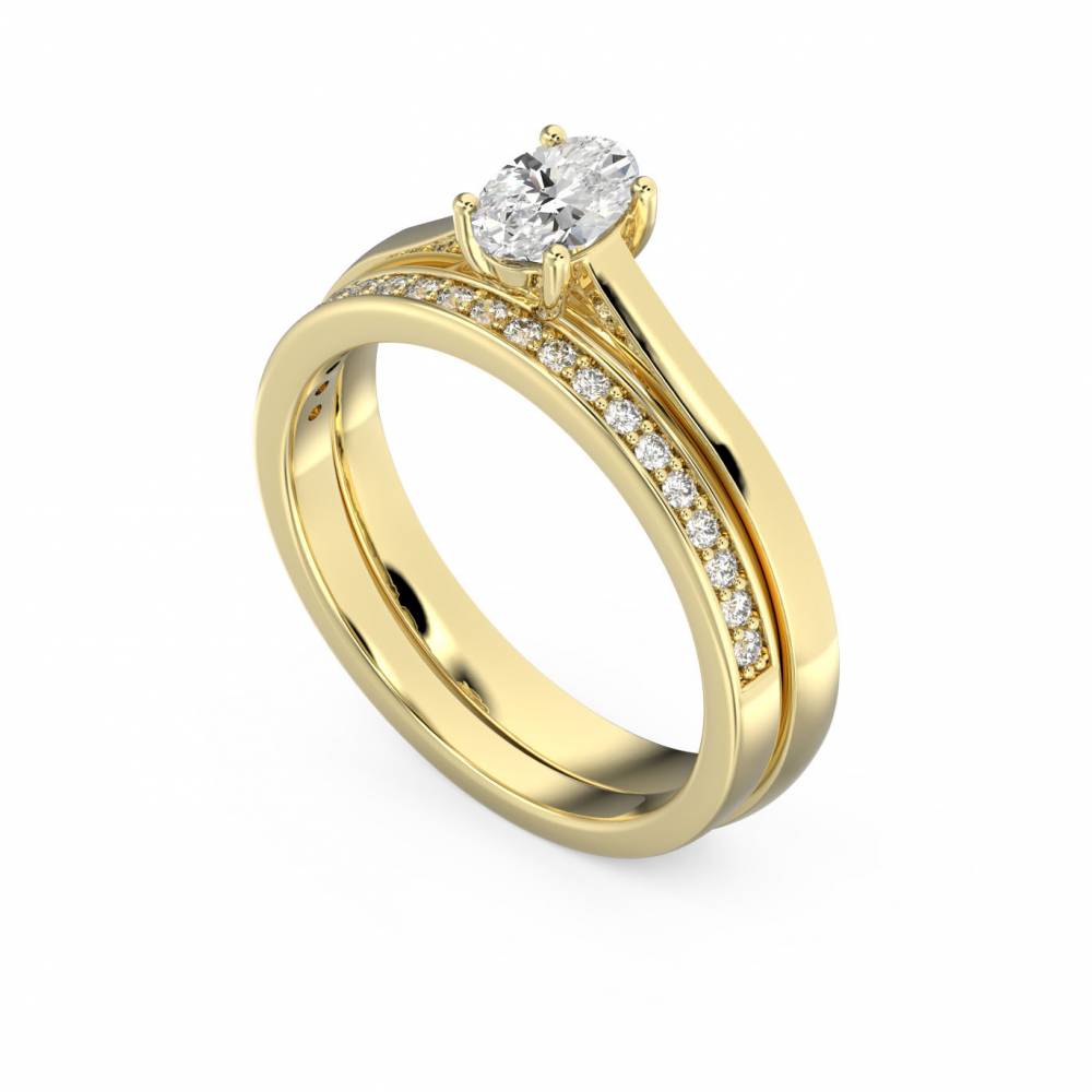 Oval Diamond Engagement Ring Y
