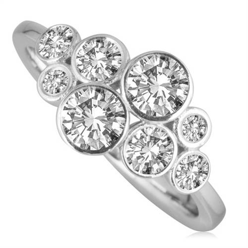 1.00ct Round Diamond Dress Ring W