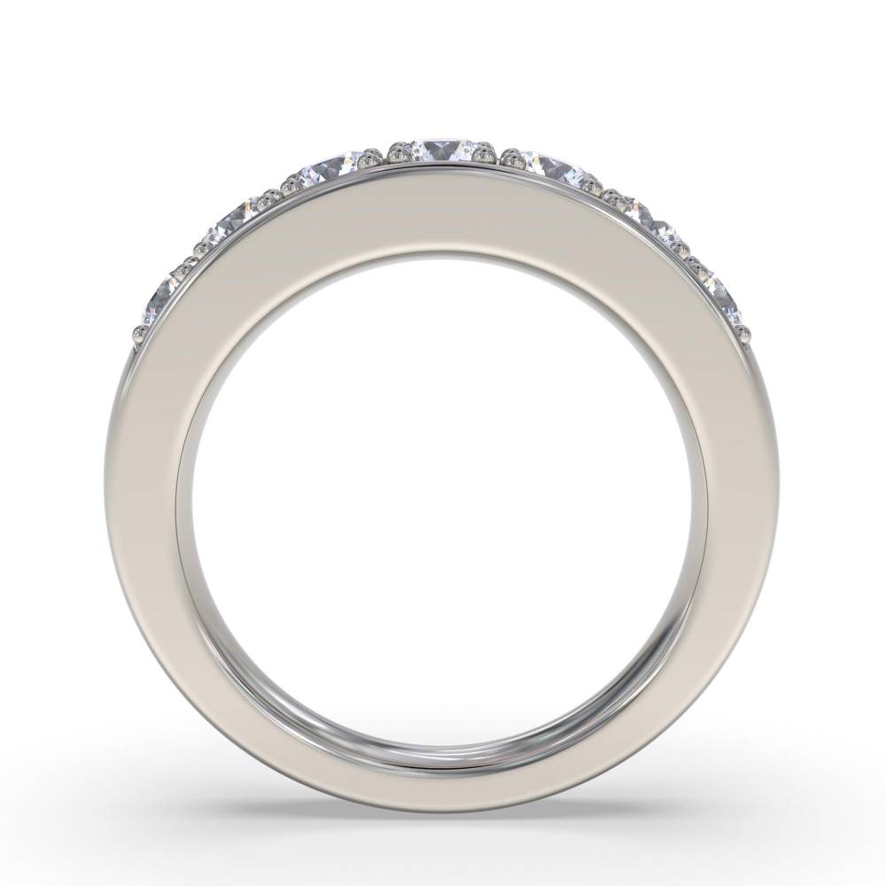 1.00ct Elegant Round Diamond Eternity Ring P