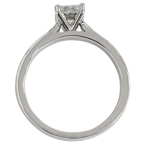 0.41ct SI2/G Princess Solitaire Engagement Ring