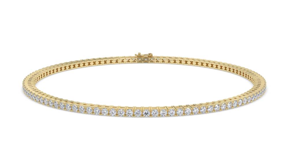 Classic Single Row Diamond Tennis Bracelet Y