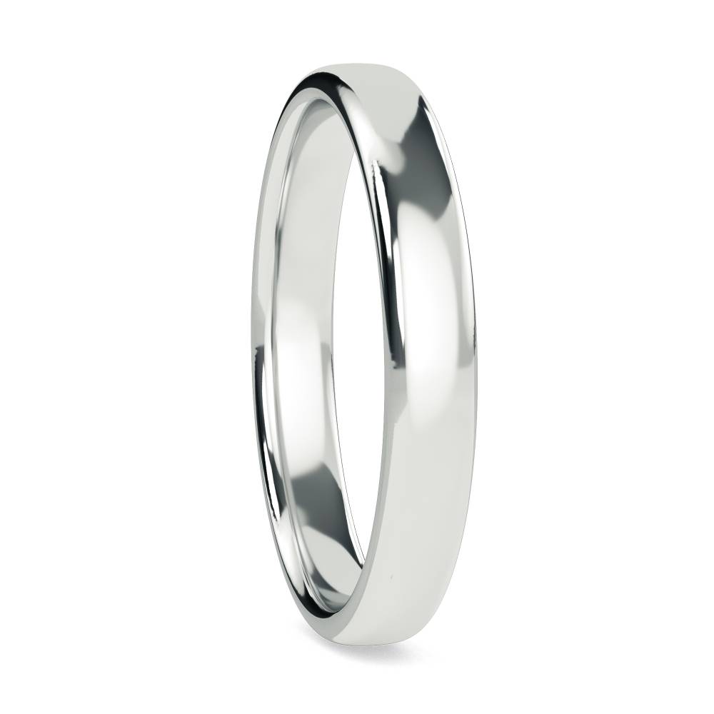 DHC05 Traditional Court Wedding Ring - Lightweight, 5mm width - Diamond ...