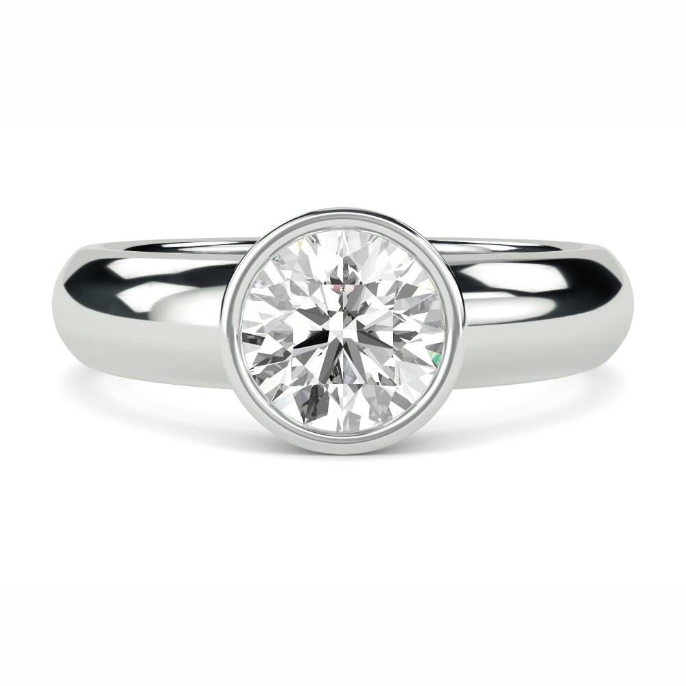 Round Diamond Engagement Ring W