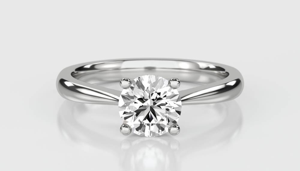 Round Diamond Engagement Ring W