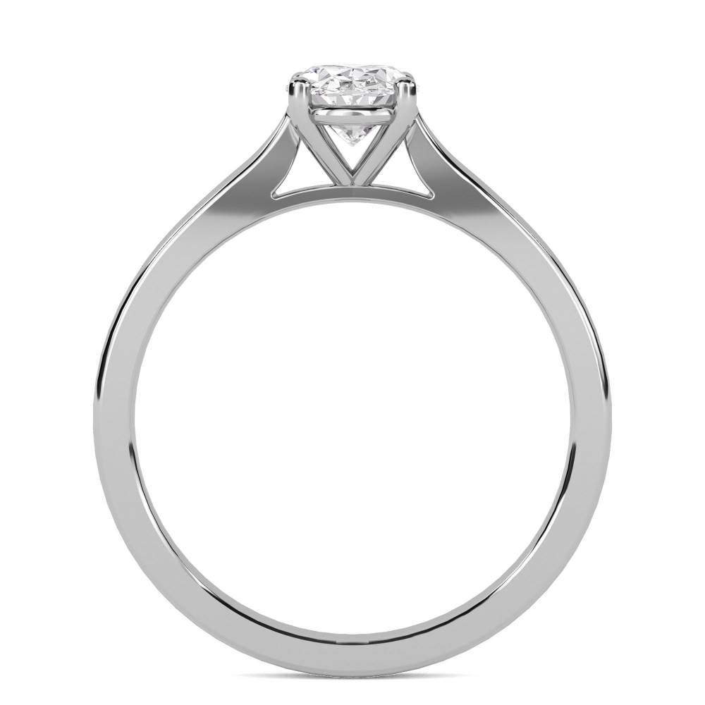 Oval Diamond Engagement Ring - Diamond Heaven