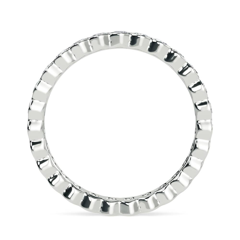 1.00ct Elegant Round Diamond Full Eternity Ring W