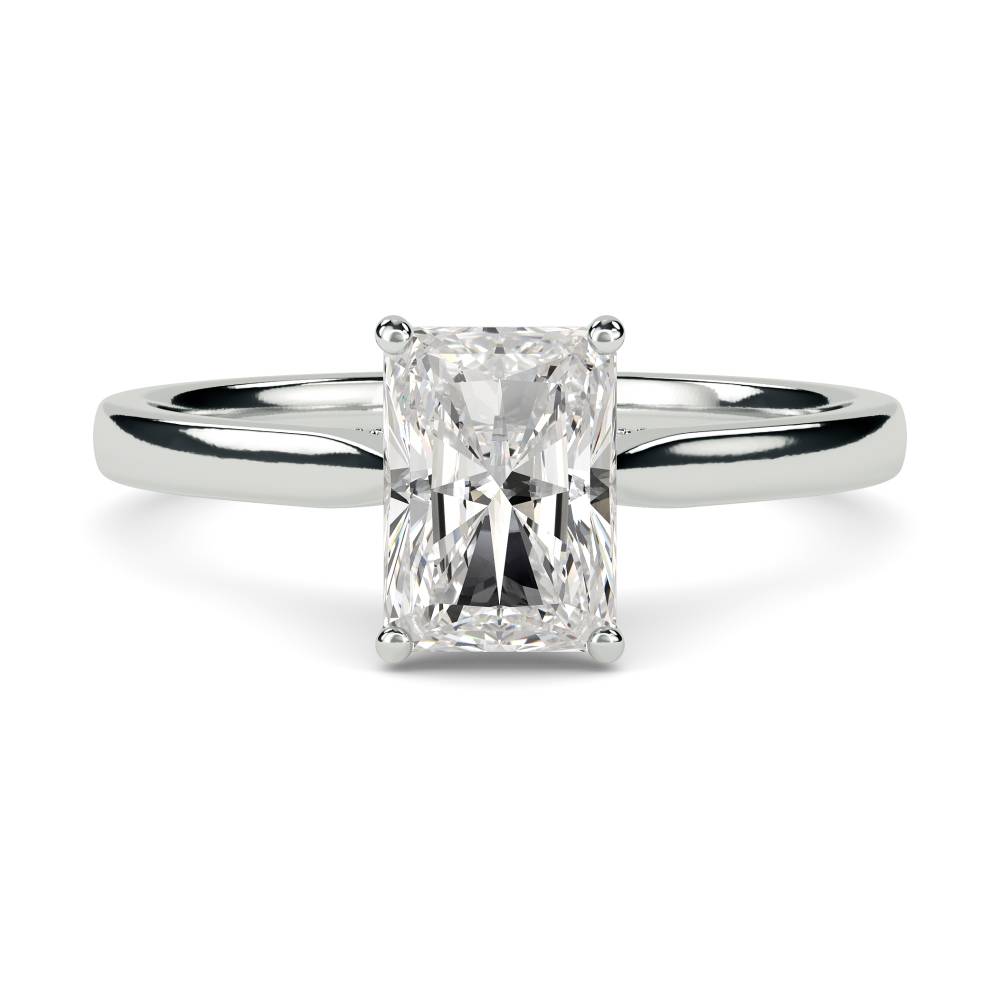 Radiant Diamond Engagement Ring W