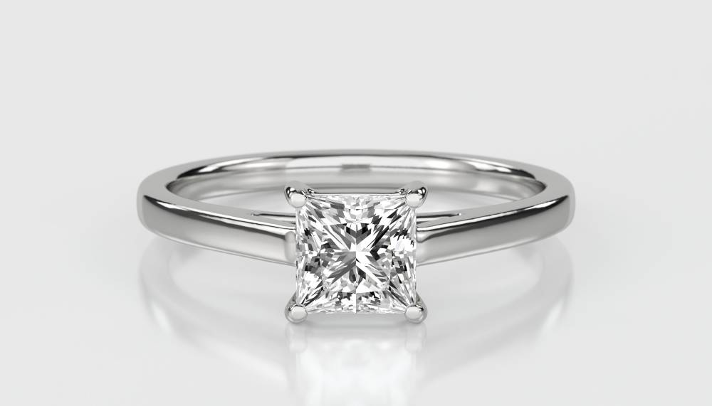 Princess Diamond Engagement Ring W