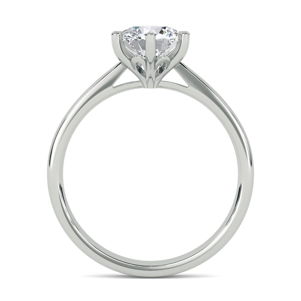 Round Diamond Engagement Ring - Diamond Heaven