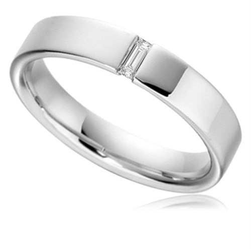 Baguette diamond clearance mens ring