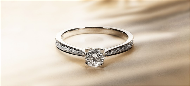 Custom Trillion Cut Diamond and Emerald Cluster Ring - Bario Neal