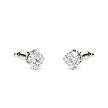 18ct Yellow Gold Screwback Stud Earrings With 0.5 Carats Of Diamonds –  Grahams Jewellers
