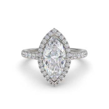 Marquise Engagement Rings | Diamond Heaven