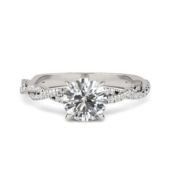 Shoulder Set Engagement Rings | Diamond Heaven